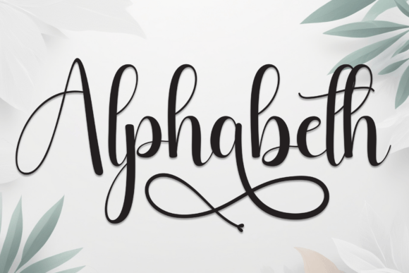 Alphabeth: A Handwritten Font for Editorial Design and Publishing
