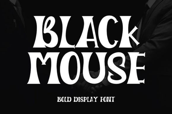 Black Mouse: A Polished Serif Display Font for Real Business Branding