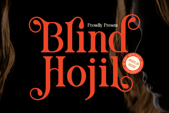 Blind Hojil: The Bold Serif Font for Editorial Impact