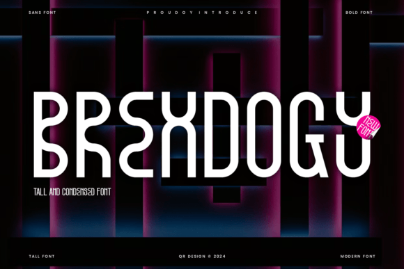 Brexdogy: A Bold Sans Serif Typeface for Confident Branding