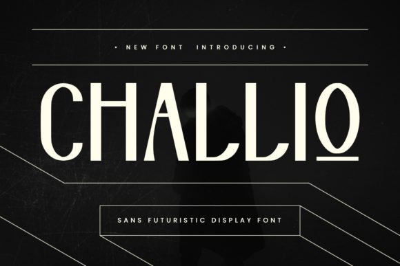 Challio: The Futuristic Sans Serif Font for Bold Campaign Visuals