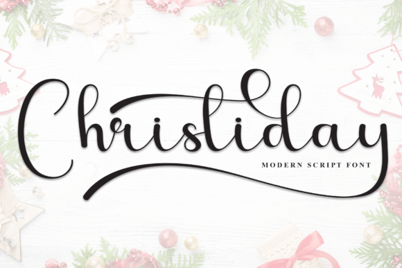 Christiday: A Handwritten Font for Makers and Sellers