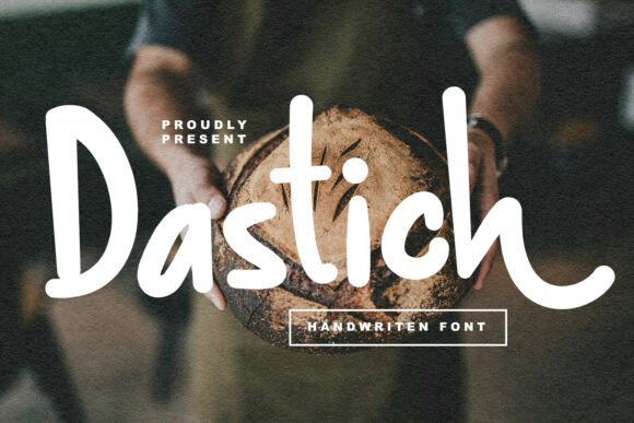 Dastich: A Handwritten Font That Makes Product Designs Shine