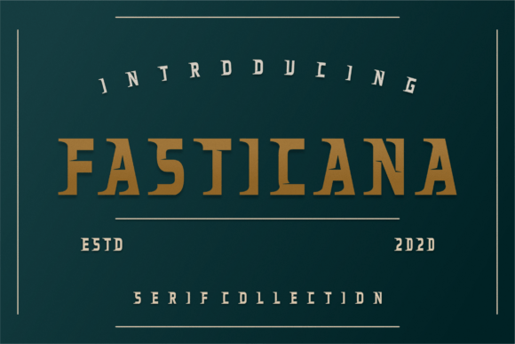 Fasticana: A Modern Serif Font That Elevates Real Branding Work