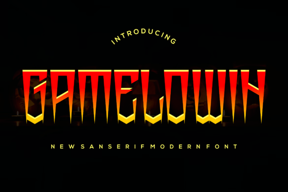 Gamelowin: A Whimsical Blackletter Display Font That Delivers