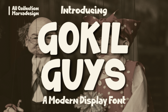 Gokil Guys: A Bold Display Font for Scroll-Stopping Marketing