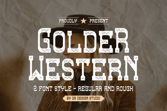 Golder Western: A Vintage Serif Font That Anchors Digital Branding