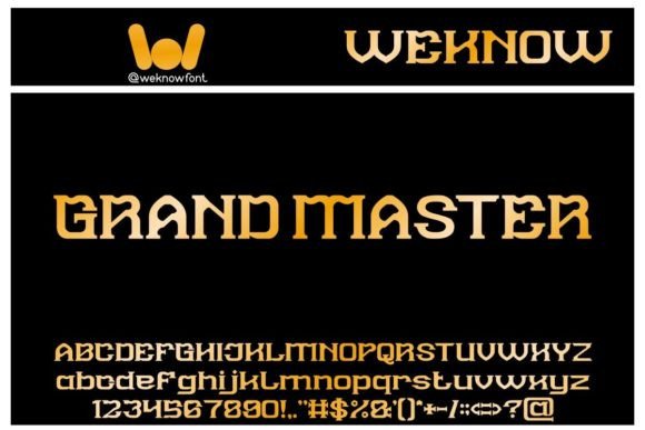 Grand Master: A Vintage Slab Serif Font That Elevates Digital Branding