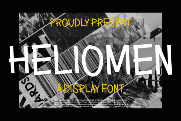 Heliomen: A Playful Sans Serif Font for Distinctive Web Design