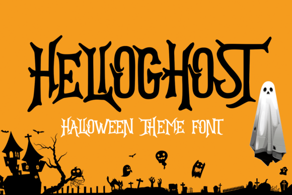 Helloghost: A Spooky Blackletter Font That Grabs Attention