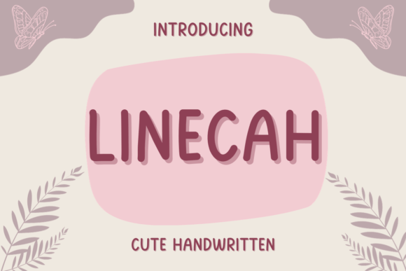 Linecah Handwritten Font for Crafters & Sellers