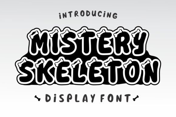Mistery Sleketon: A Friendly Halloween Font for Playful Digital Brands