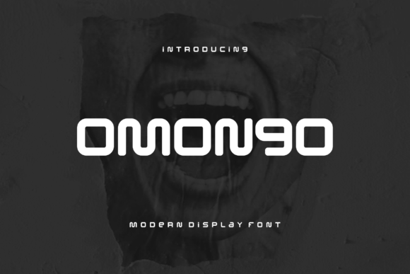 Omongo: A Bold, Clean Sans Serif Display Font for Digital Design