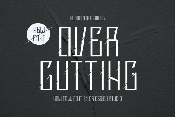 Over Cutting Font: A Decorative Display Typeface That Delivers Authenticity