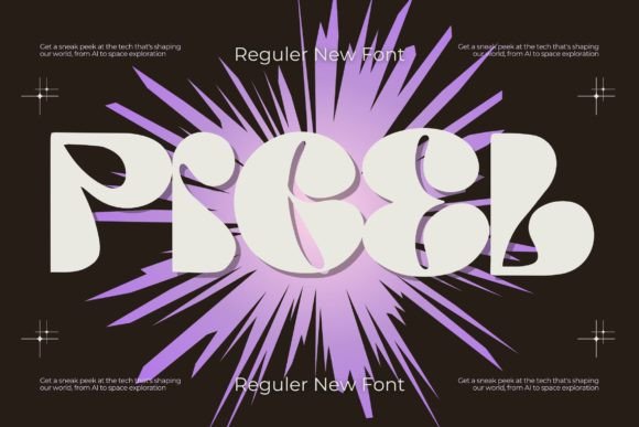 Pigel: A Warm, Playful Display Font for Editorial Charm