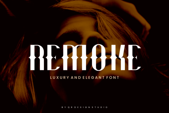 Remoke: A Decorative Typeface That Elevates Real Branding Work