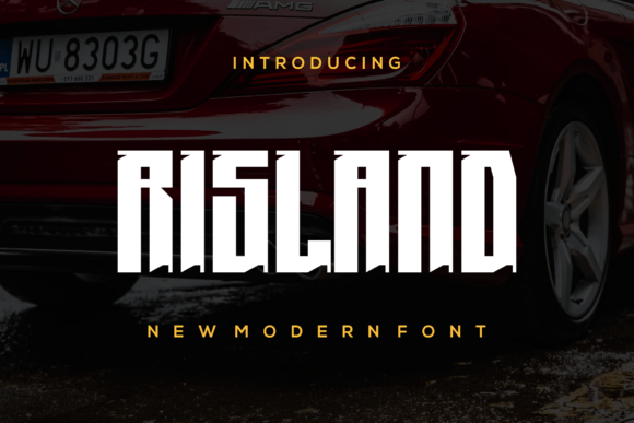 Risland: A Modern Sans Serif Display Font for Thoughtful Design