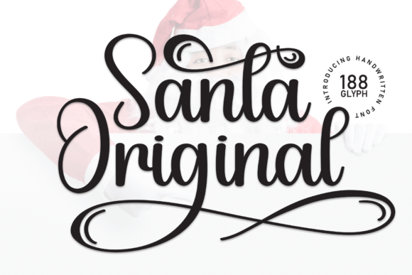 Santa Original: A Sweet Handwritten Typeface for Editorial Warmth