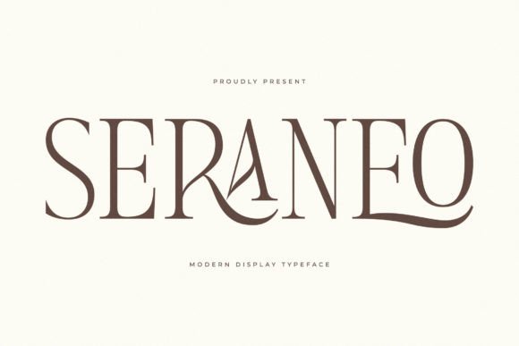 Seraneo: A Luxury Serif Typeface That Elevates Handmade Design