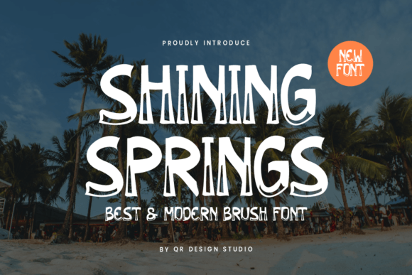 Shining Springs: A Friendly Handwritten Font for Real Business Branding