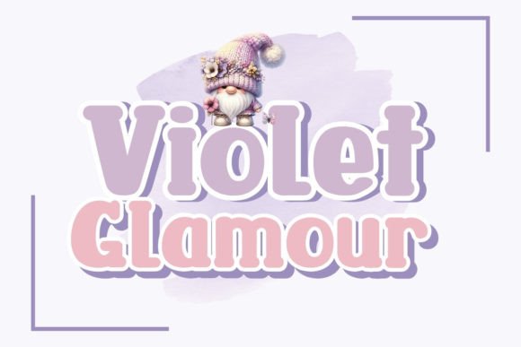 Violet Glamour: A Script Font That Feels Like a Thoughtful Pause